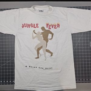 Vintage Jungle Fever Tshirt Large 90s Spike Lee Movie Promo 1990 Single Stitch